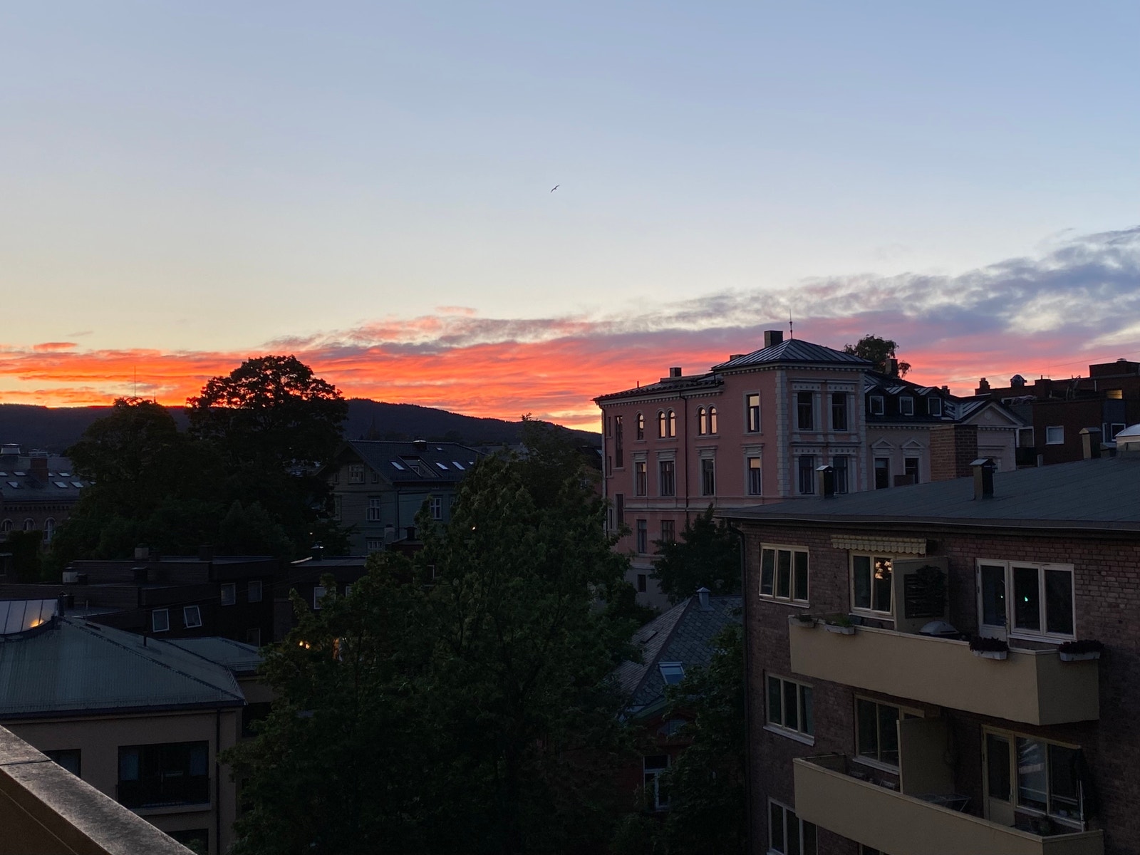 Utsikt fra soverom 3 Galleribilde