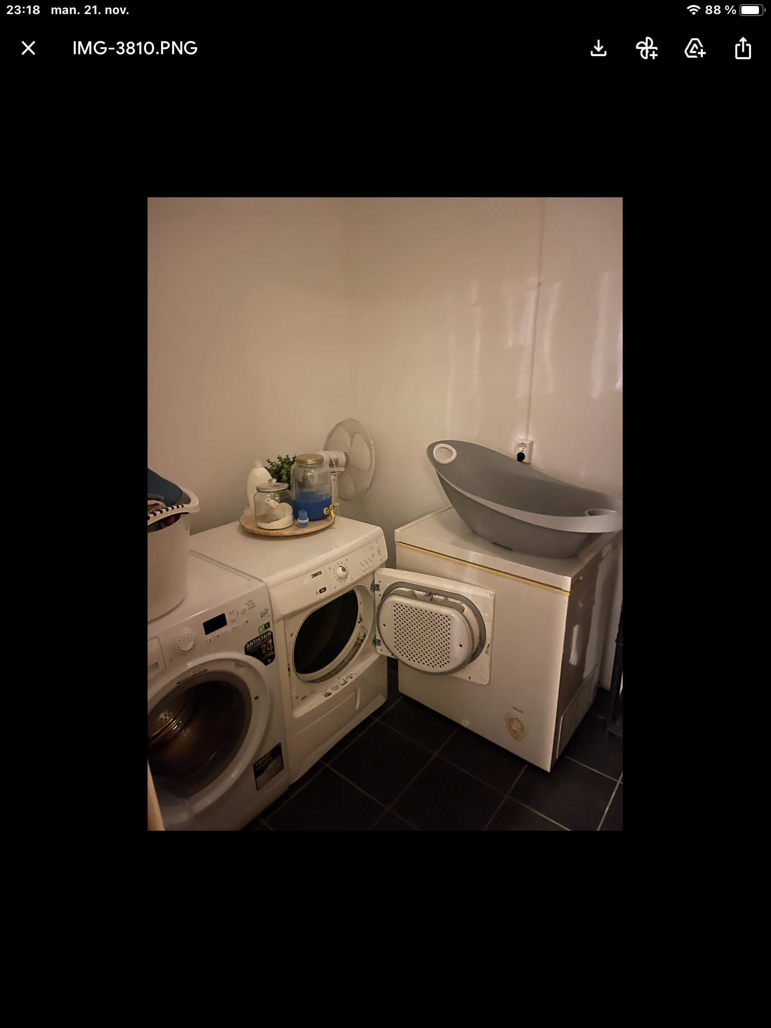 Vaskerom Galleribilde