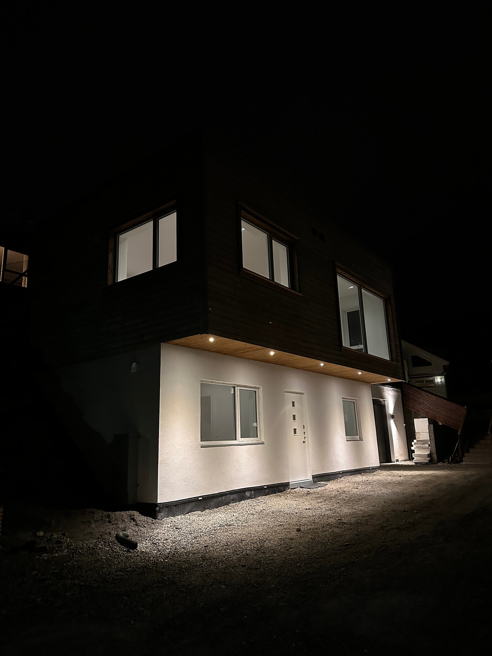 Spot utebelysning Galleribilde