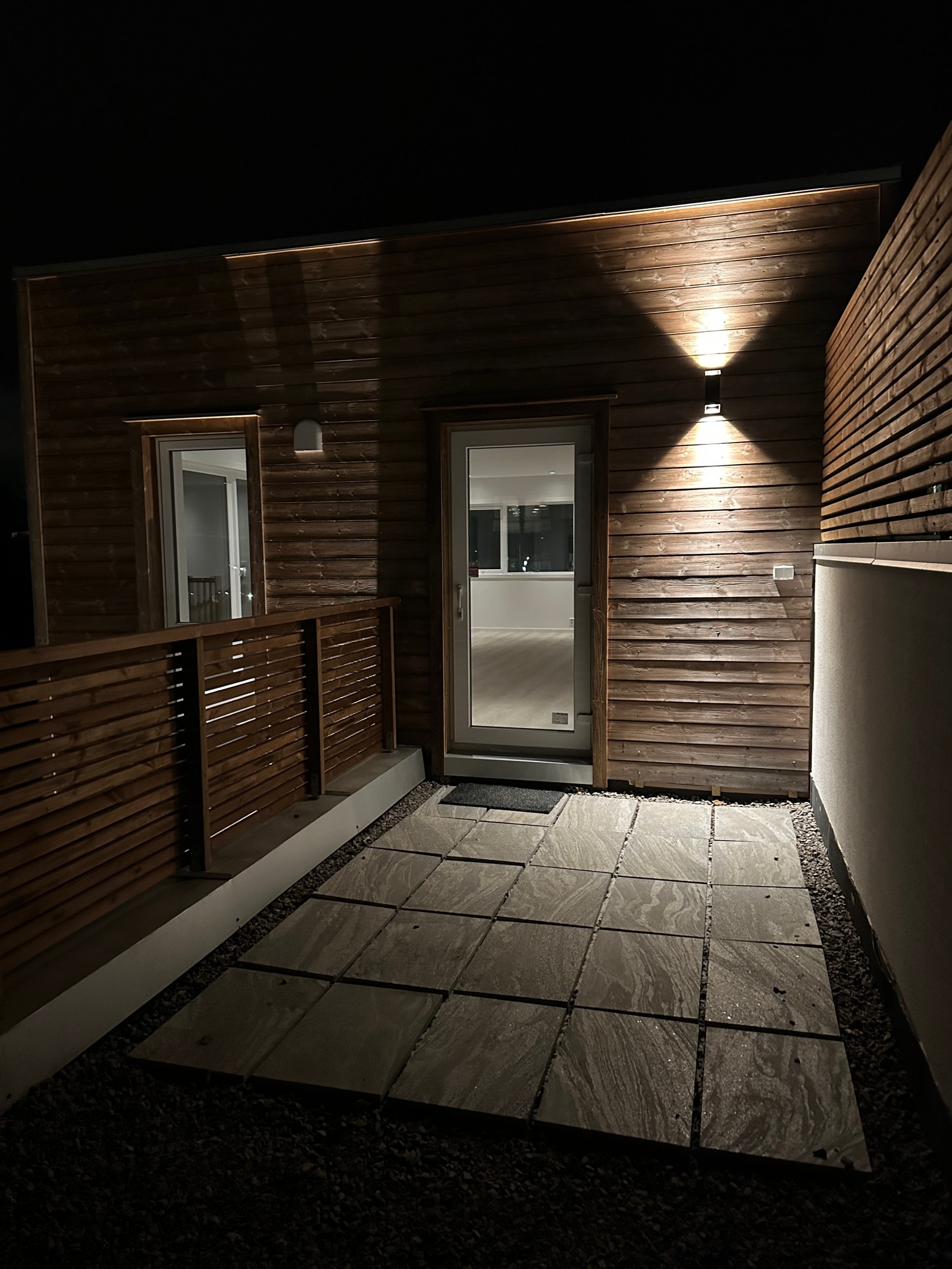 Terrasse med granittstein Galleribilde