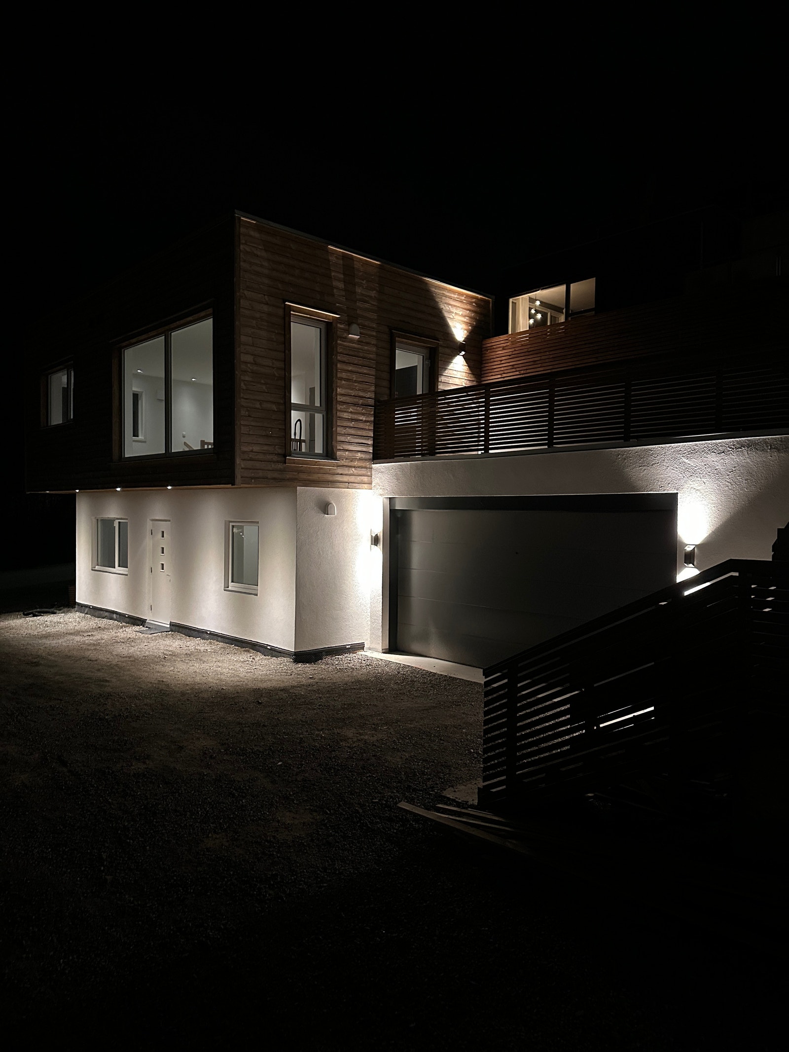 Panoramavindu i stue Galleribilde