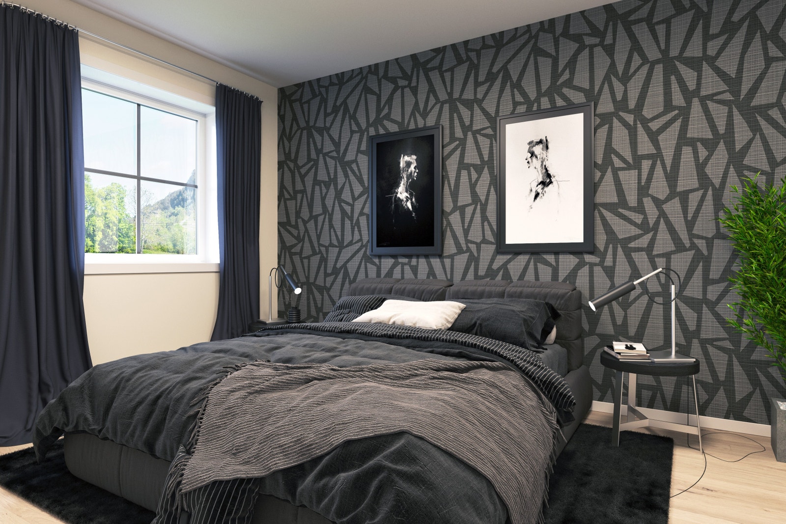 Soverom 1 (illustrasjon) Galleribilde