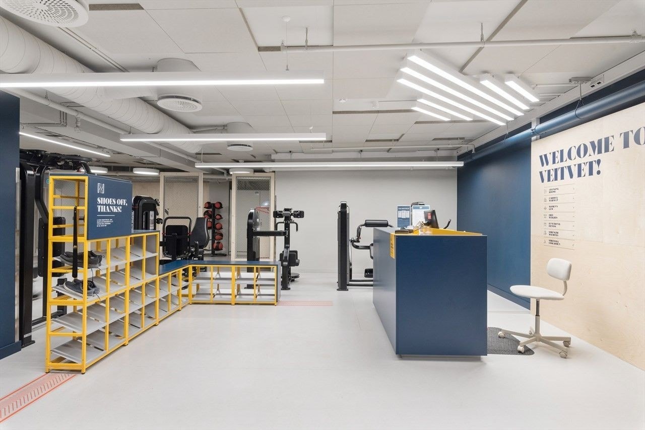 Kort vei til Fitness24seven. Ca. 10 min gange fra leiligehten. Galleribilde