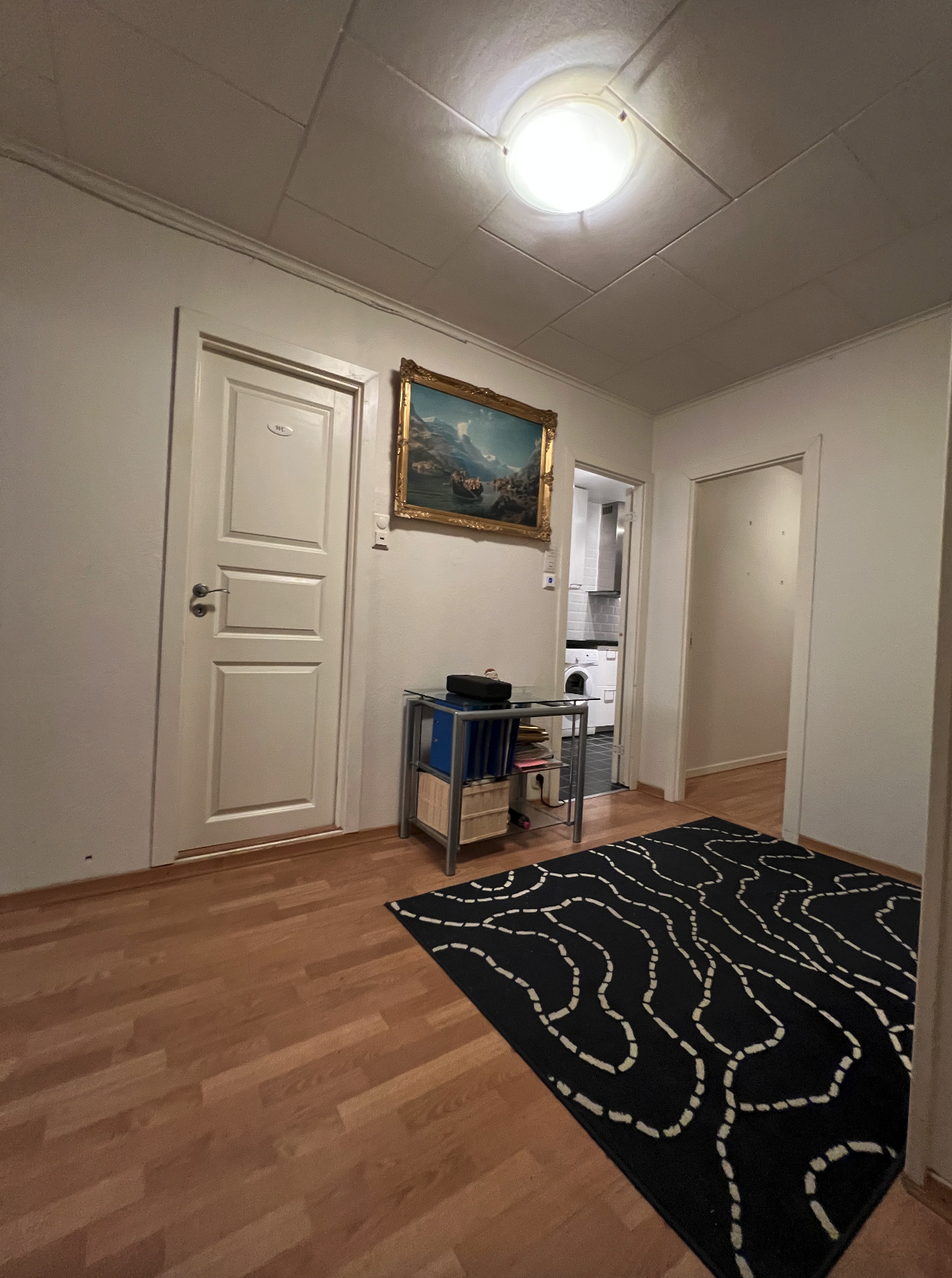 Stor gang med plass til yttertøy Galleribilde