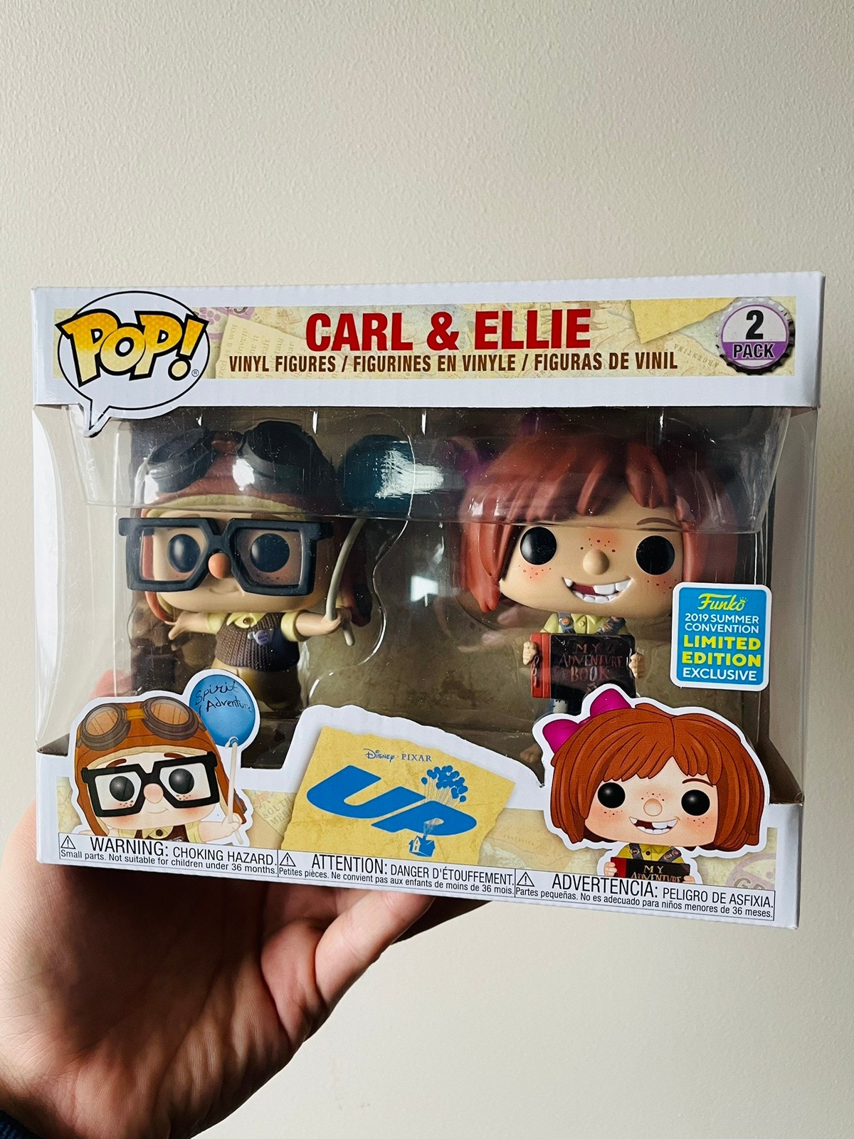 Summer Convention Funko Pop Carl Y Ellie Funko Pop! Carl Ellie