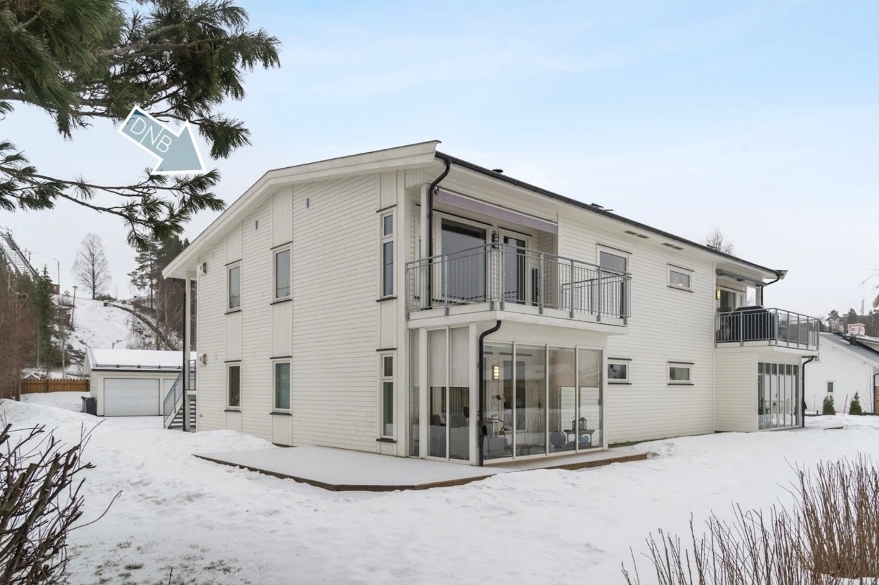 Leiligheten ligger i andre etasje. Galleribilde