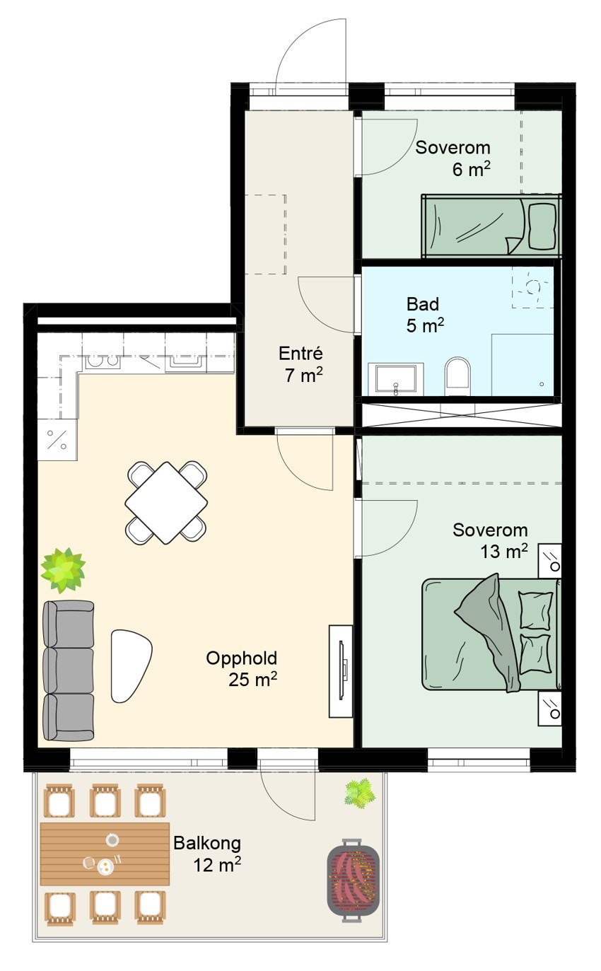 C303 3-roms Galleribilde