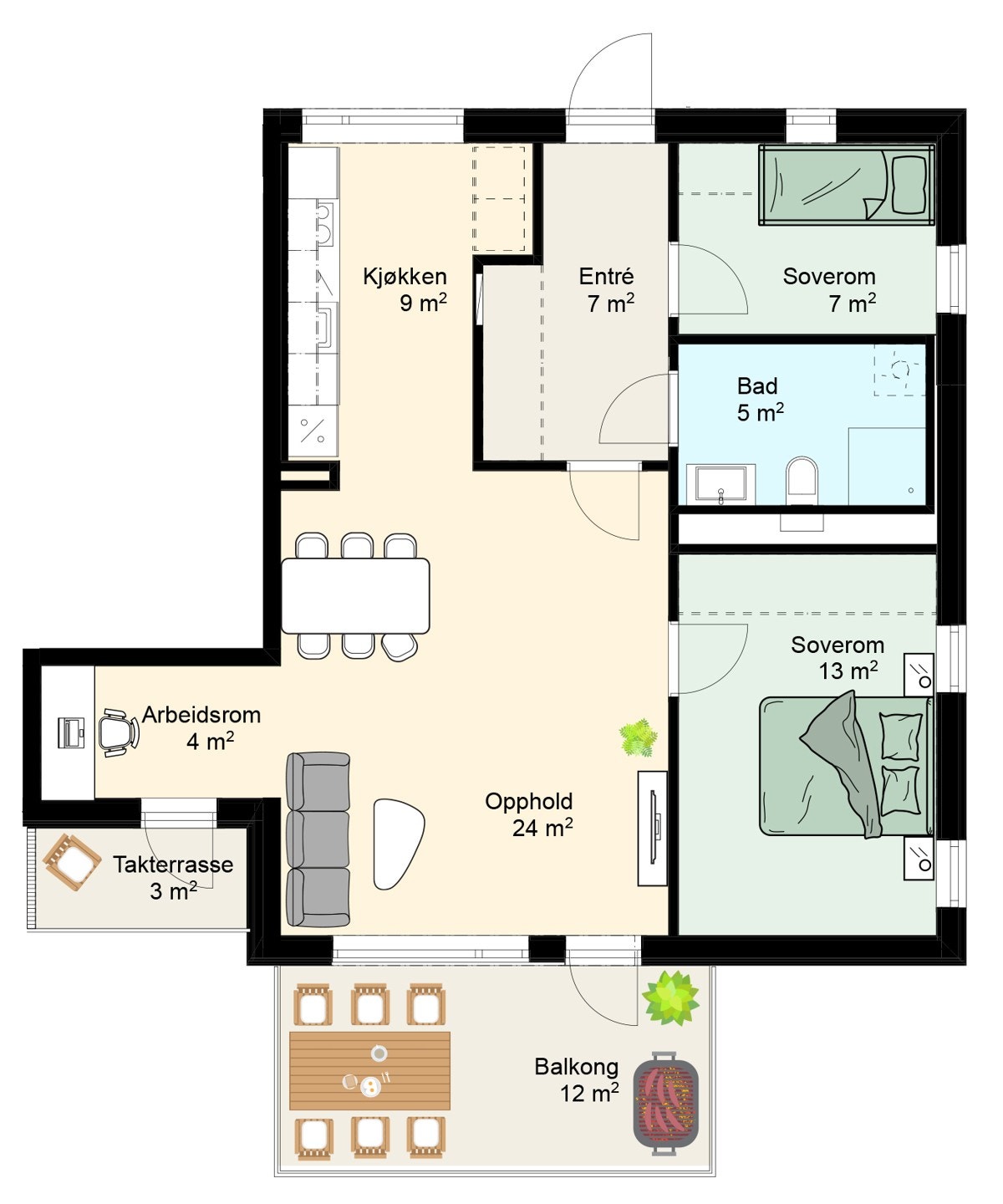 C402 4-roms Galleribilde