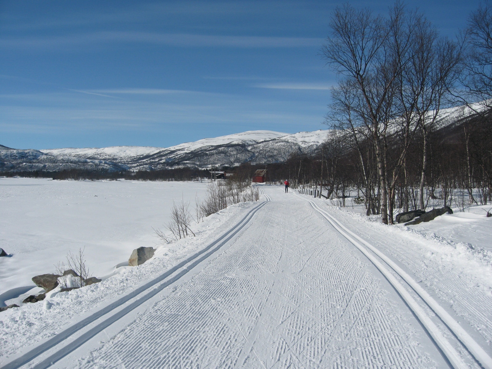 Skiløype rundt Ustedalsfjorden Galleribilde