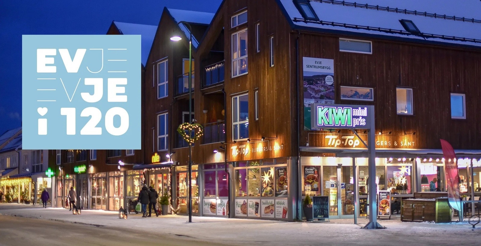 Evje sentrum Galleribilde