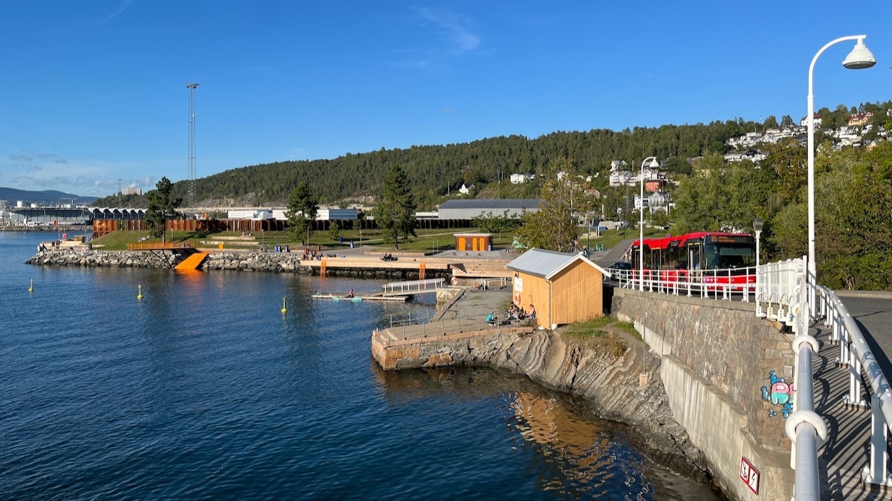 Bekkelagsbadet rett i nærheten Galleribilde