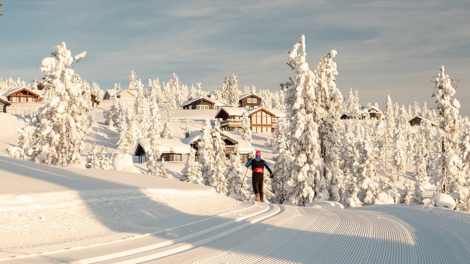 Bilde tatt fra skiløypa på Musdalsæter Galleribilde