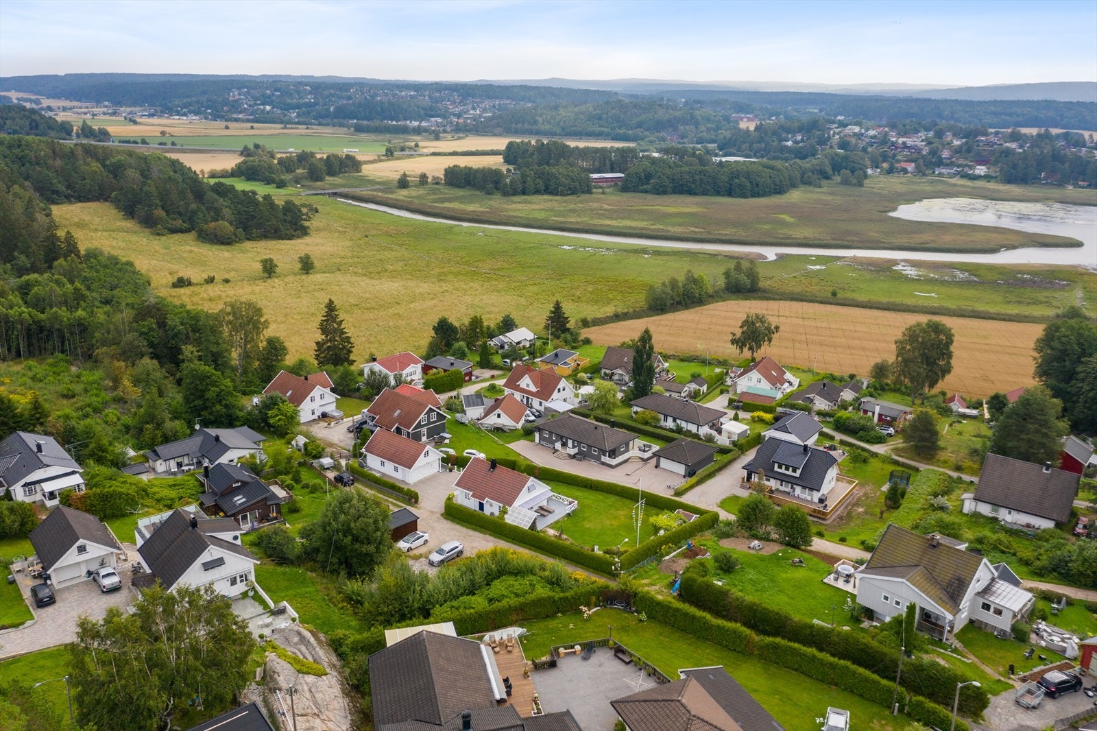 Tomten ligger i en blindvei Galleribilde