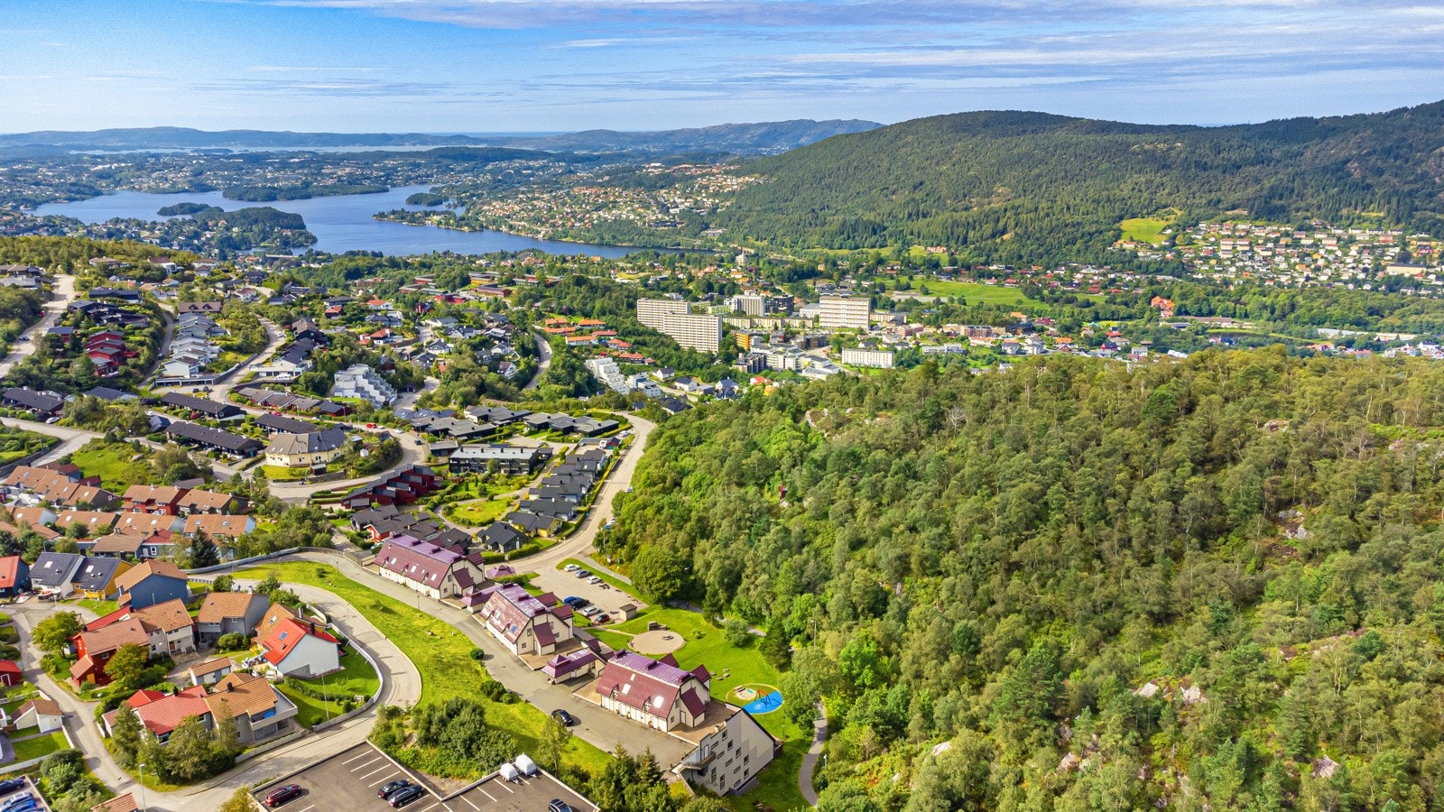 Flotte turmuligheter i området. Galleribilde