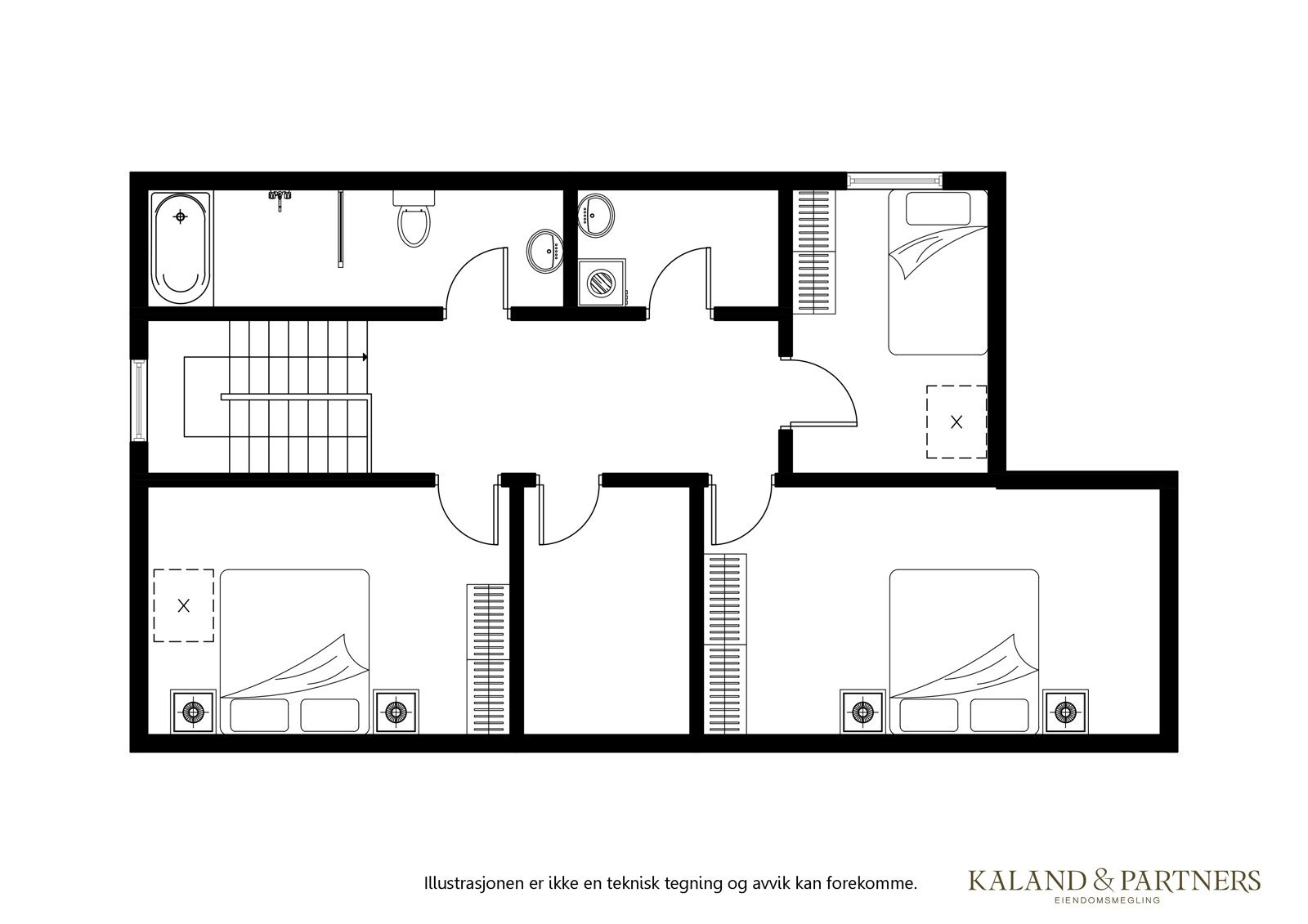 Plantegning 2. etasje. Galleribilde