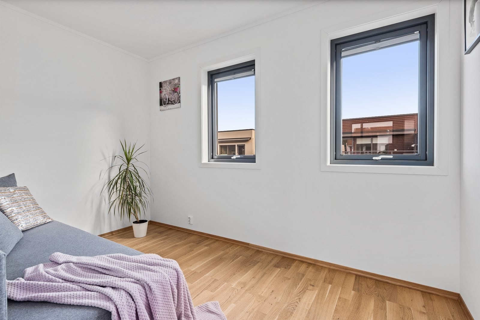 Soverommene kan enkelt innredes etter egne preferanser som kontor, gjesterom eller barnerom. Galleribilde