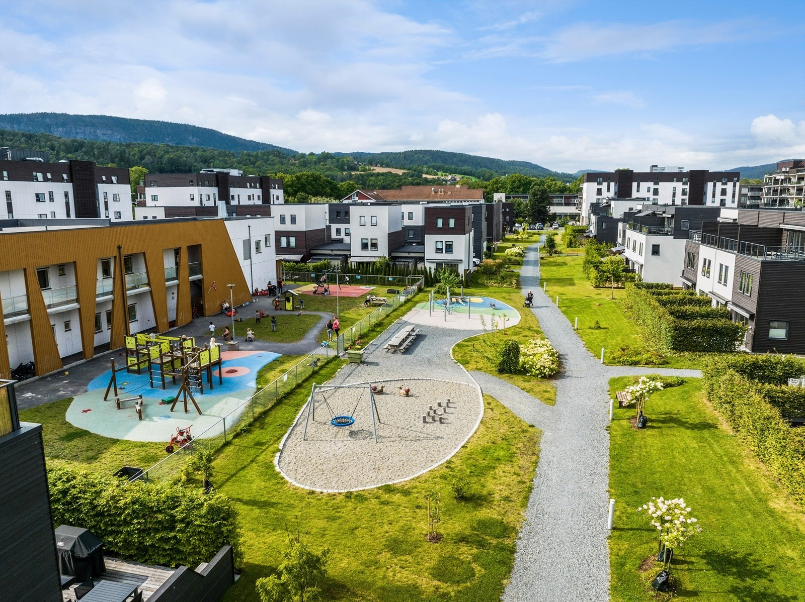 Sameiet Vøyen Hageby 7 består av 47 boligseksjoner. Galleribilde