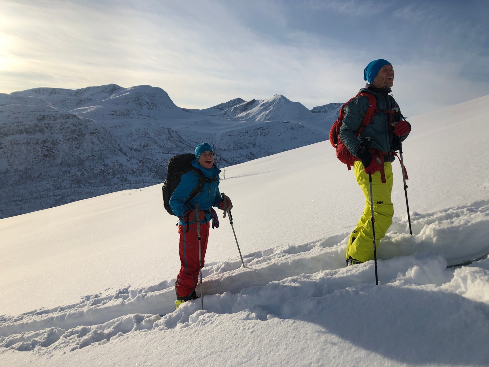 Turglede på tur opp mot Tydalsnebba Galleribilde