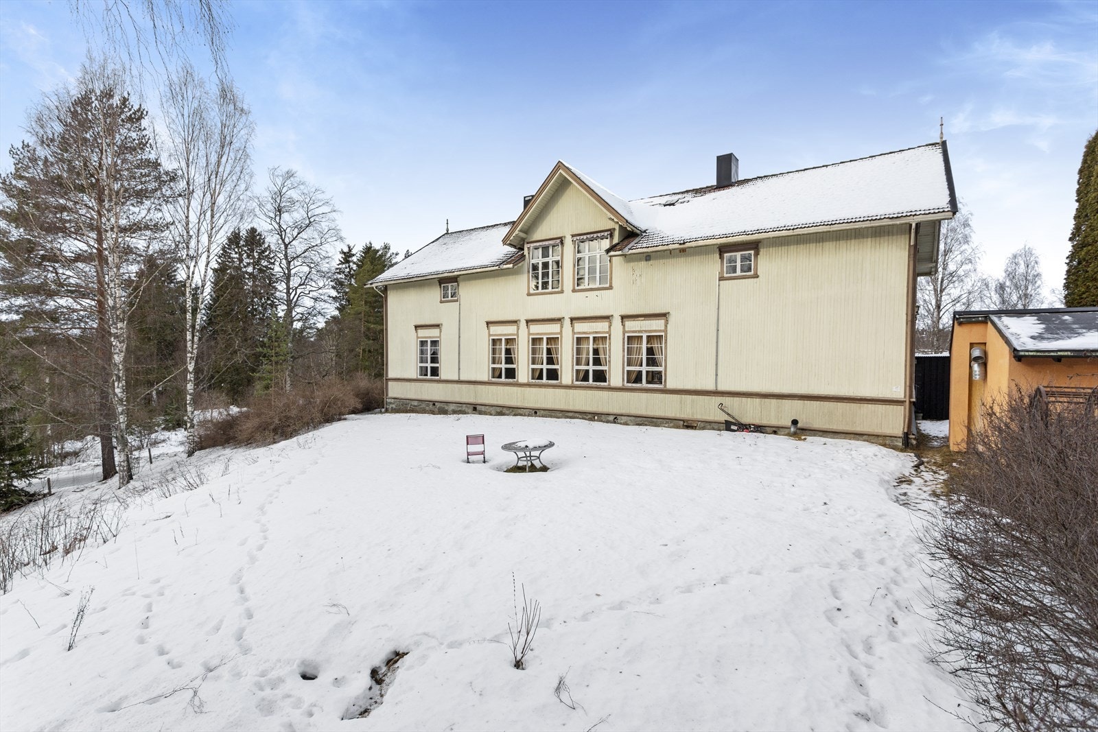 Boligen kan skilte med et historisk særpreg og en herskapelig utforming. Galleribilde