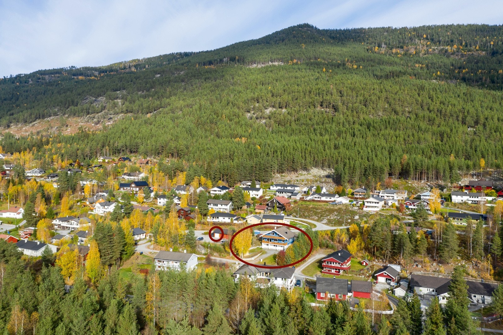 Populært og barnevennlig boligområde på solsiden av Nesbyen! Galleribilde