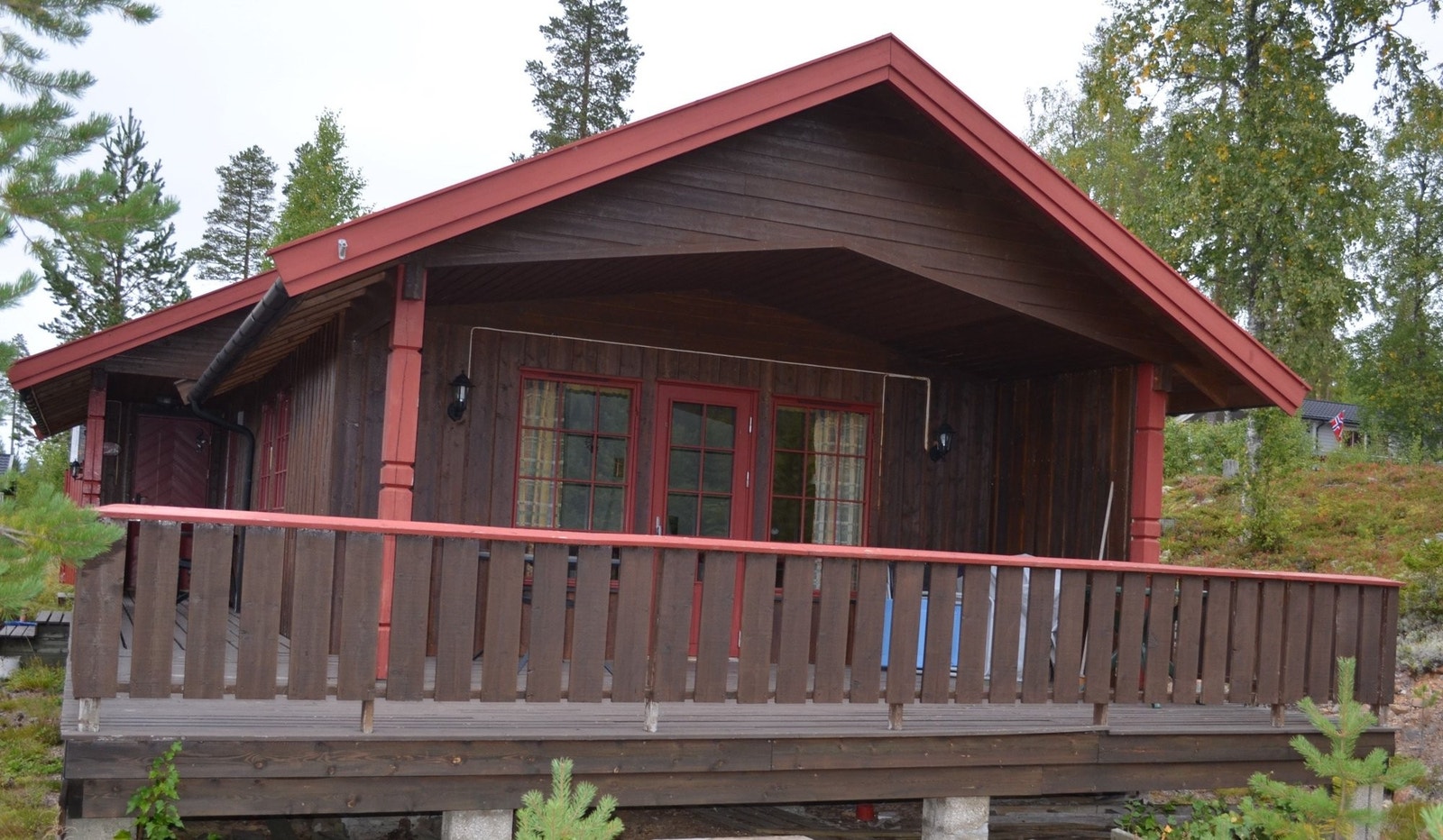 Hytta fra sør Galleribilde