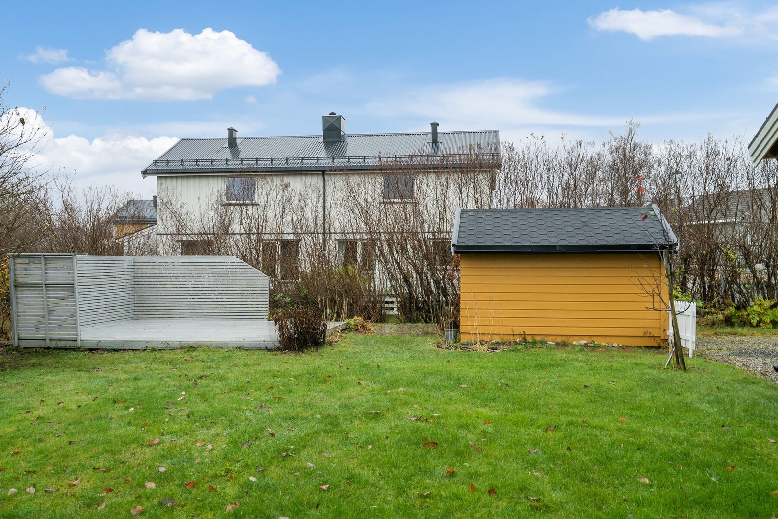 Uteområde med gode solforhold Galleribilde