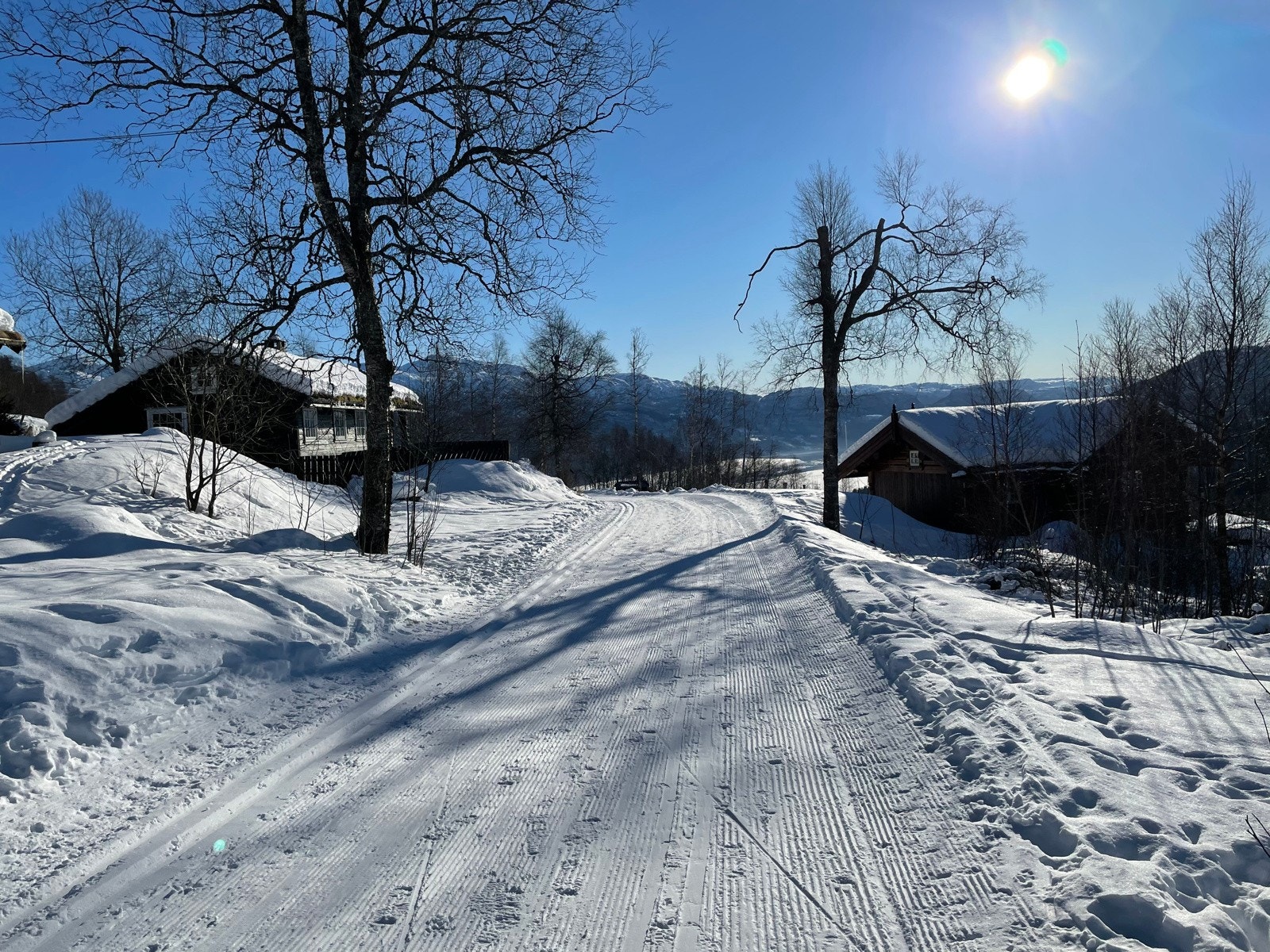 Oppkjørt løype Nordstøldalen Galleribilde