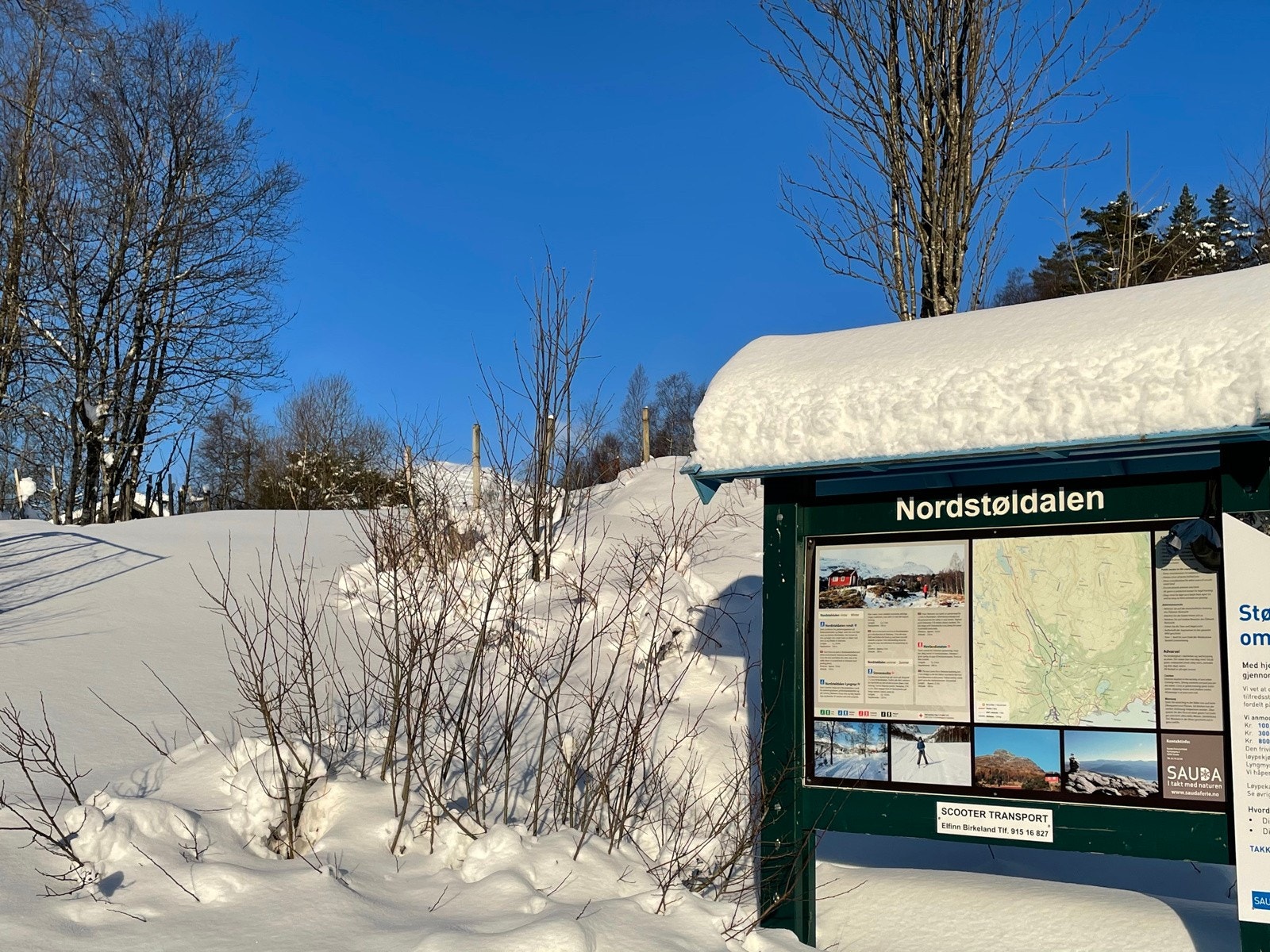 Nordstøldalen vinter Galleribilde
