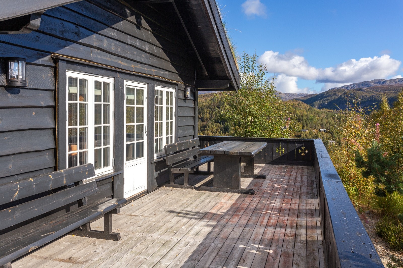 Terrasse mot sør Galleribilde