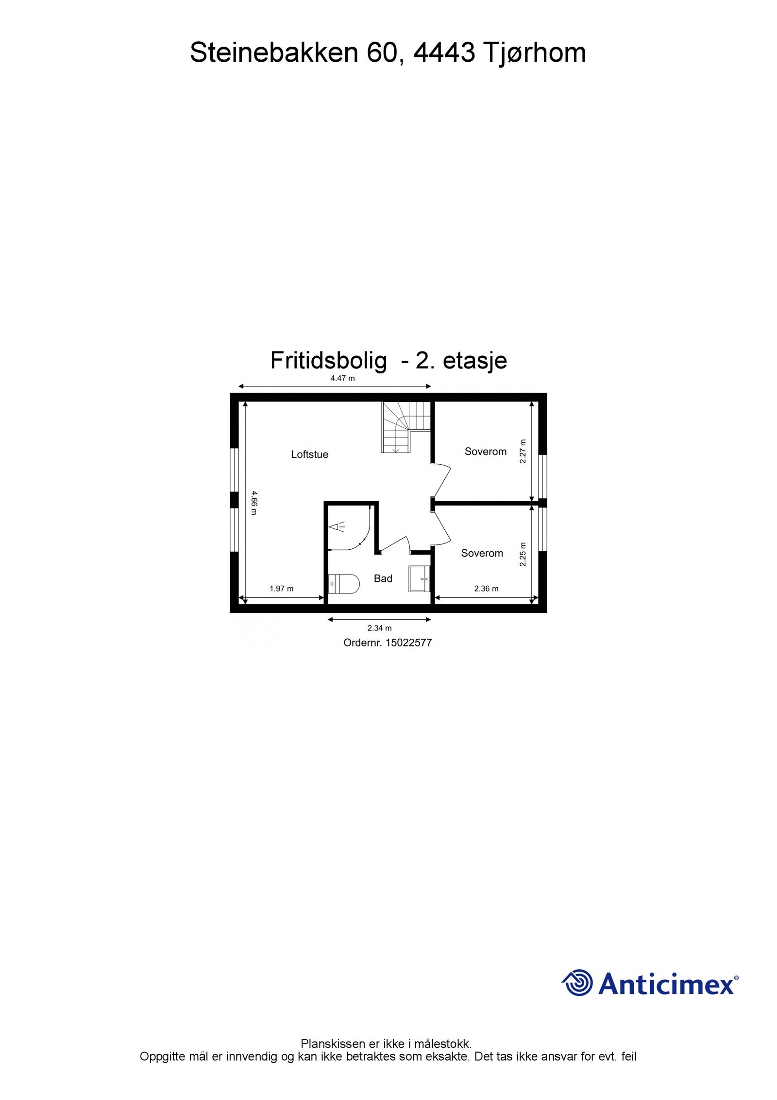 plantegning 2. etasje Galleribilde
