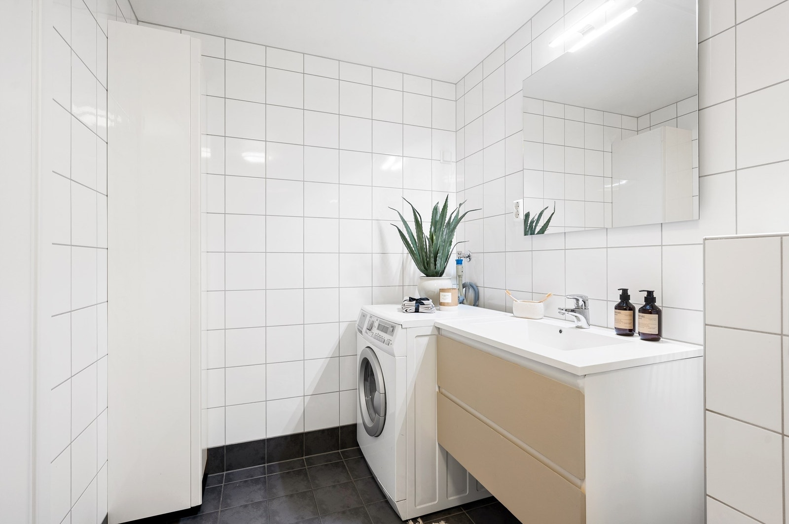 Opplegg for vaskemaskin Galleribilde