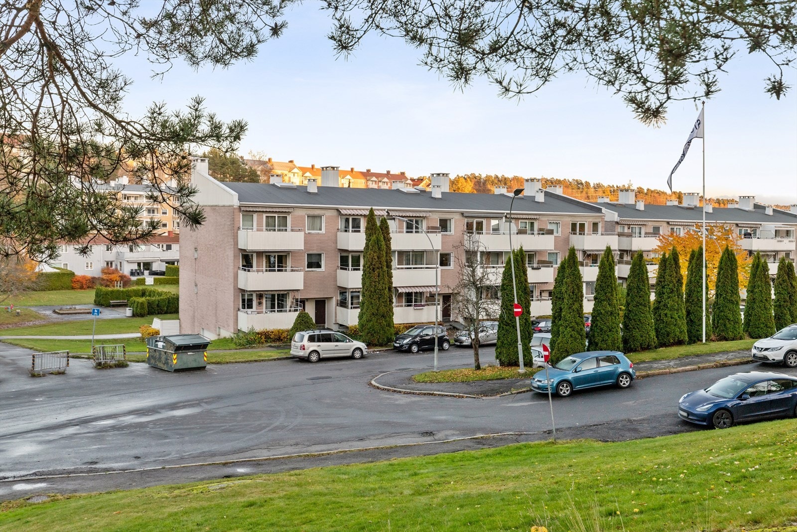 Storgården Borettslag består av 551 andelsleiligheter. Galleribilde