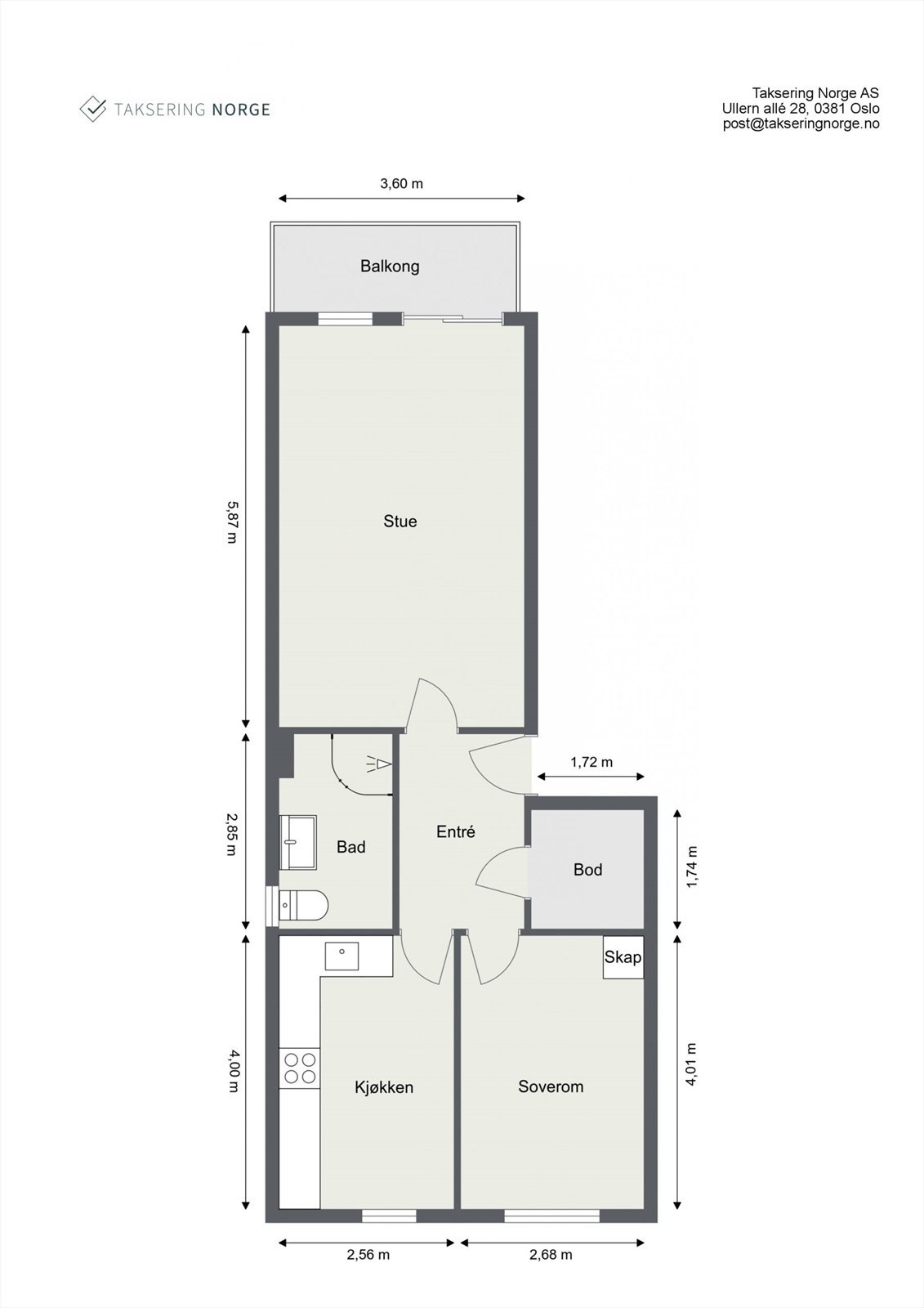 Planskisse. Galleribilde
