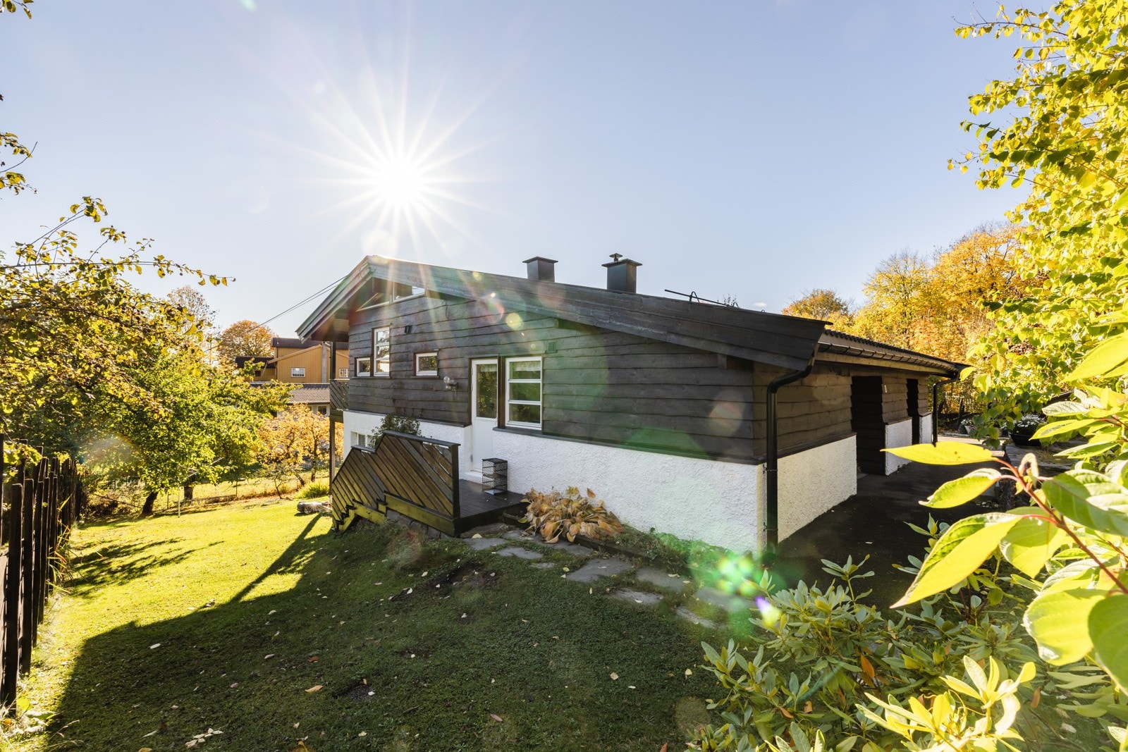Meget godt opparbeidet hage Galleribilde