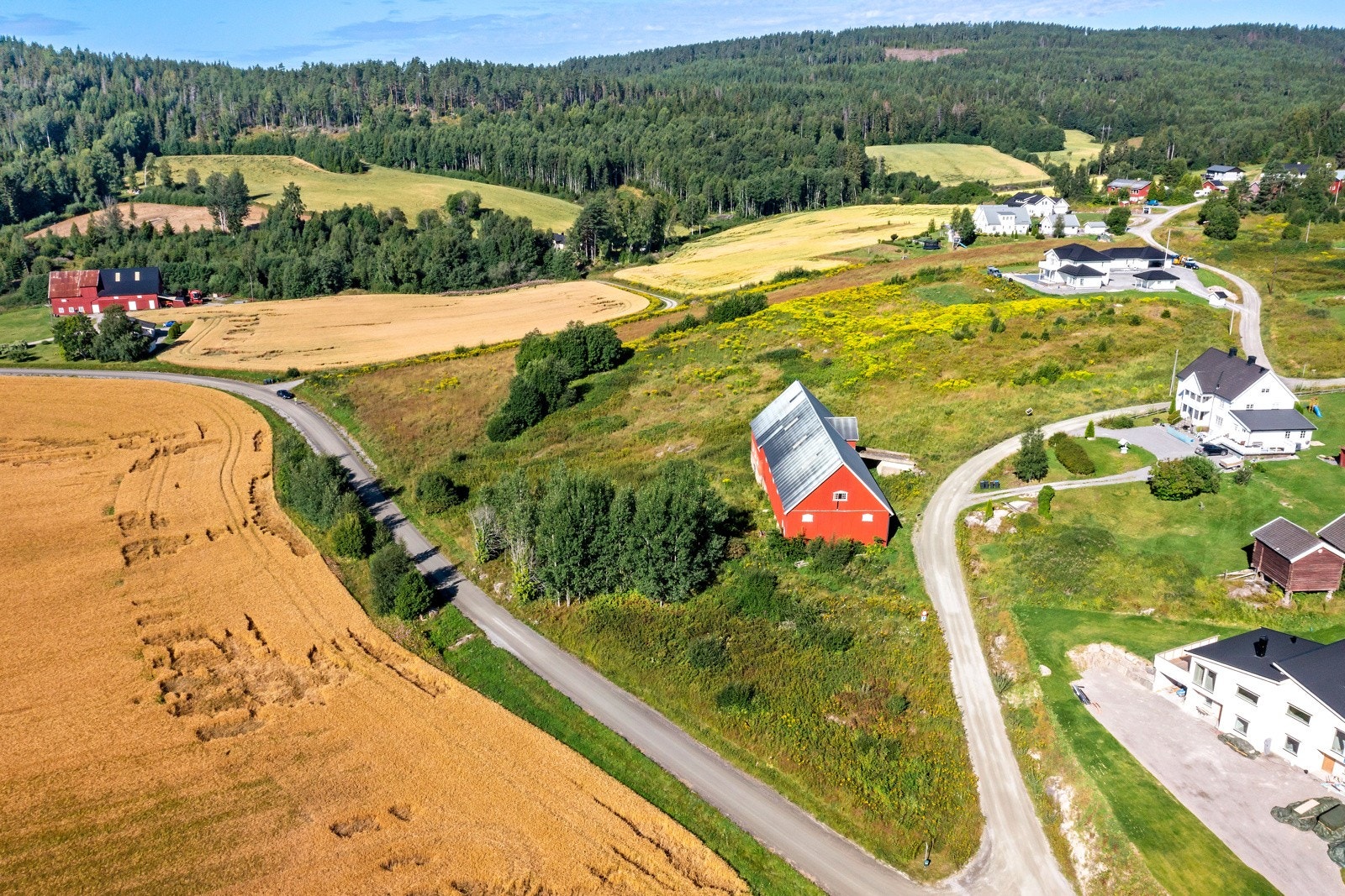 Gode rekreasjonsmuligheter i skog og mark. Galleribilde
