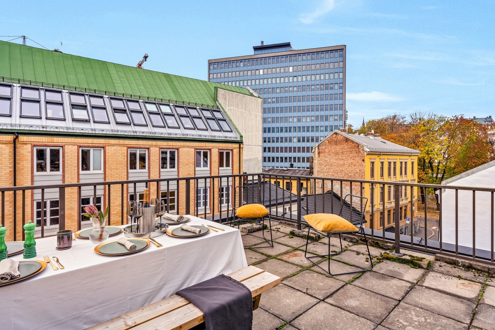 Sameiet har to felles takterrasser. Galleribilde