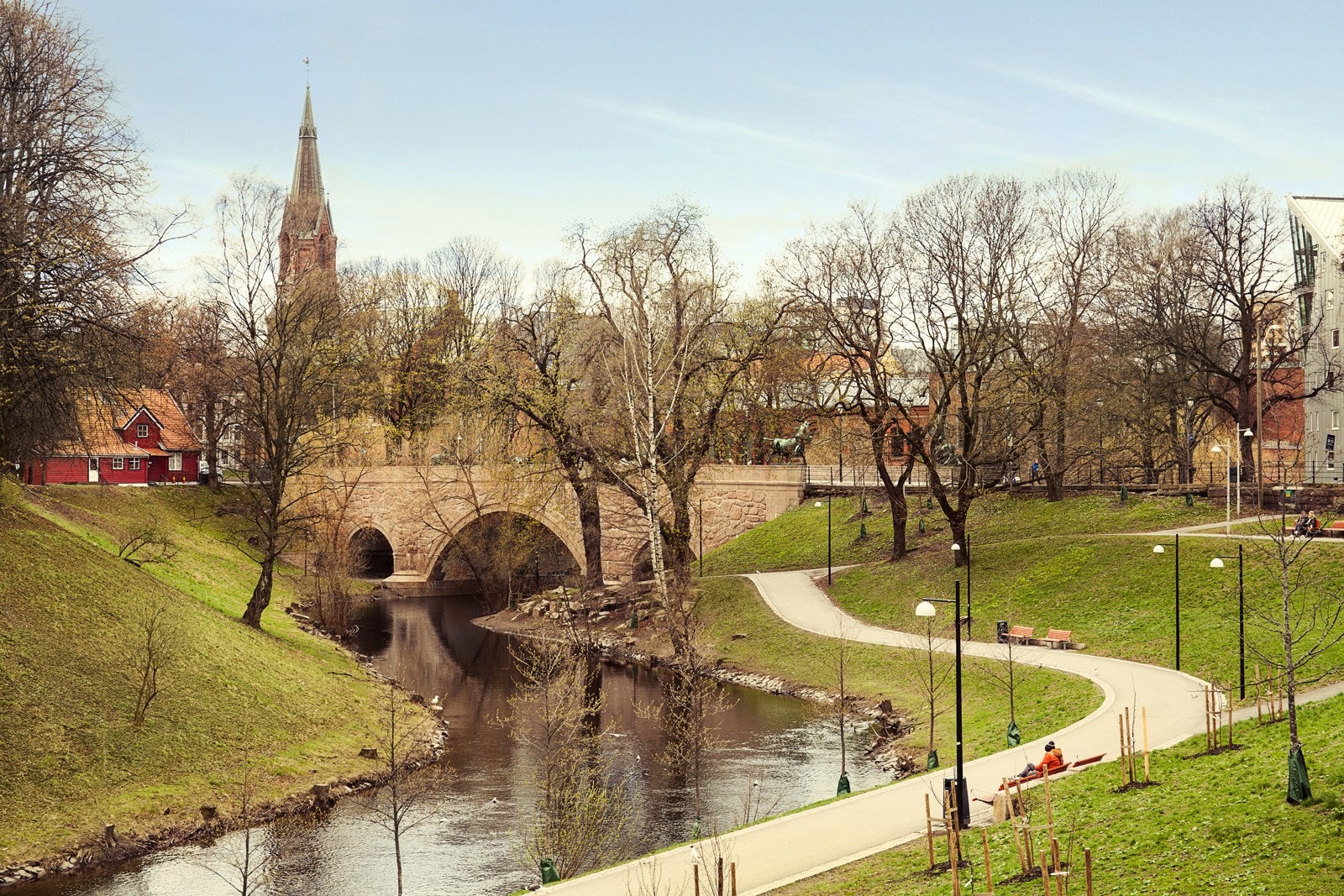 Det er flere turmuligheter langs Akerselva. Galleribilde