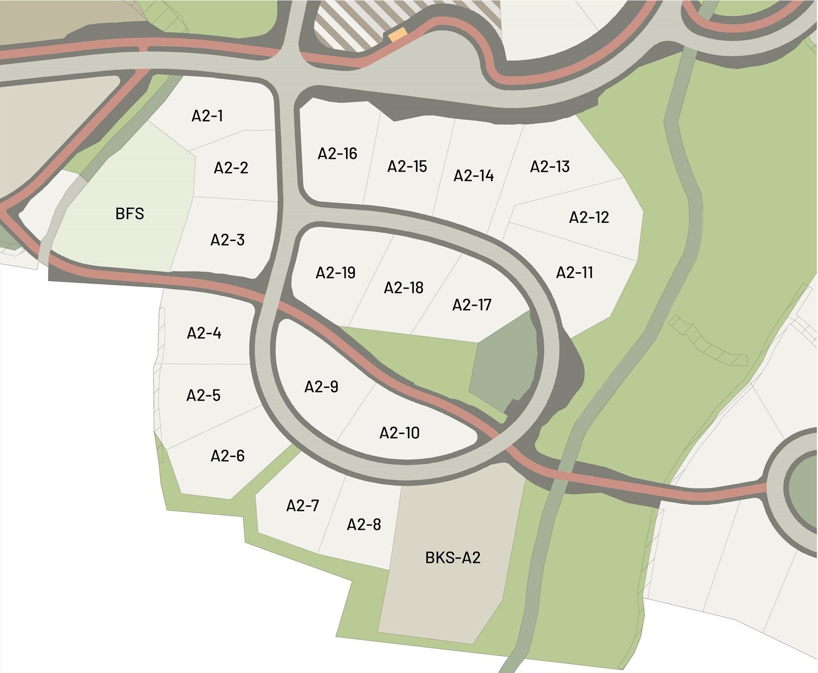 Tomteoversikt A2 Galleribilde
