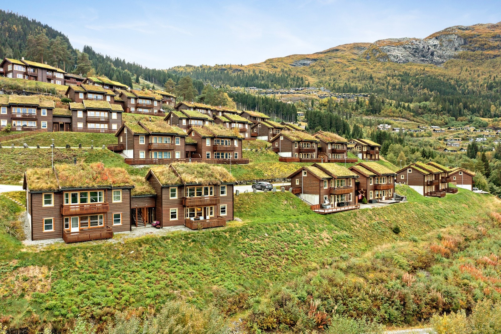 Her bor dud omringet av et av landets beste alpinanlegg Galleribilde