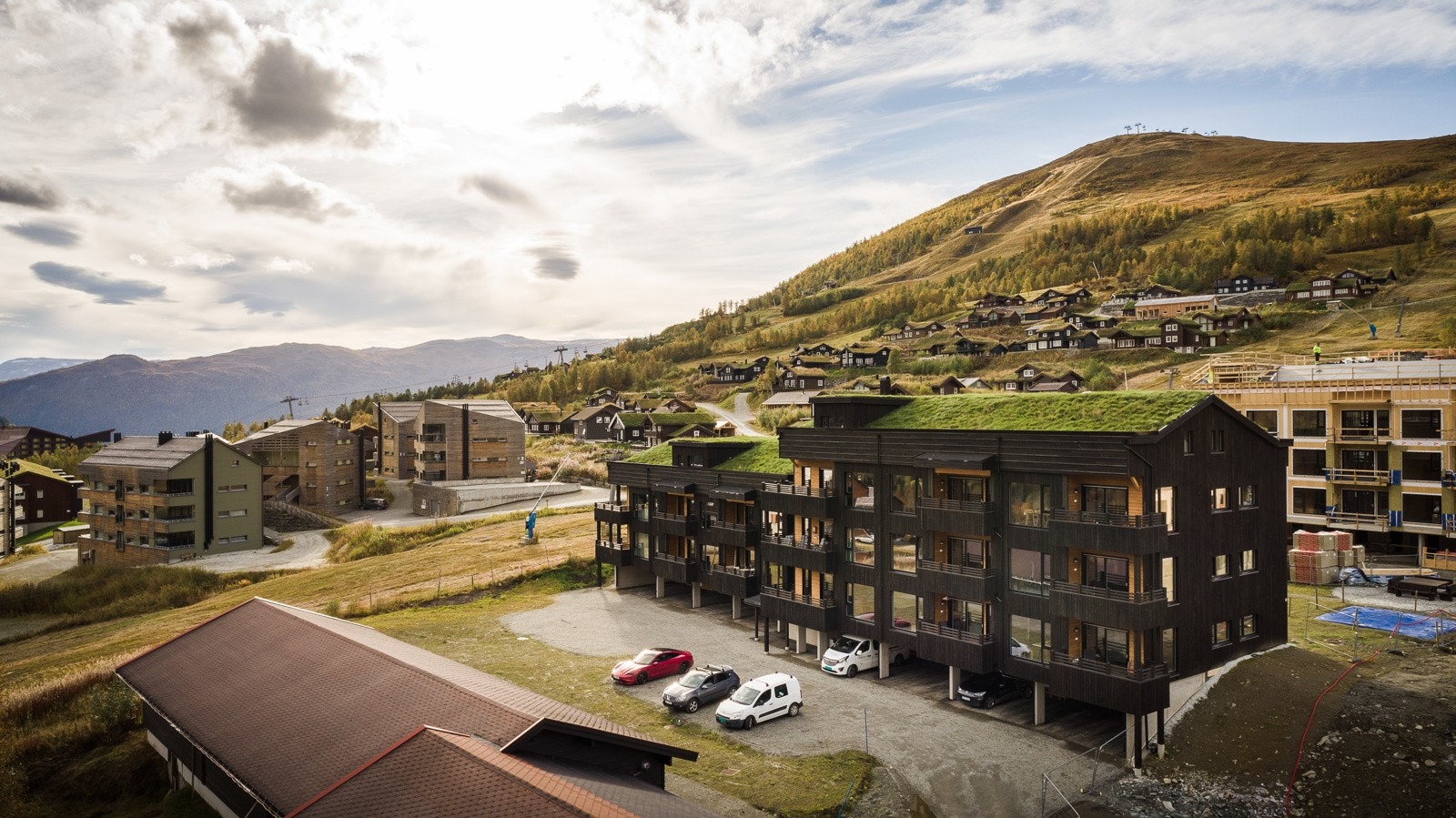 Meget flotte fritidsleiligheter med parkering i carport Galleribilde