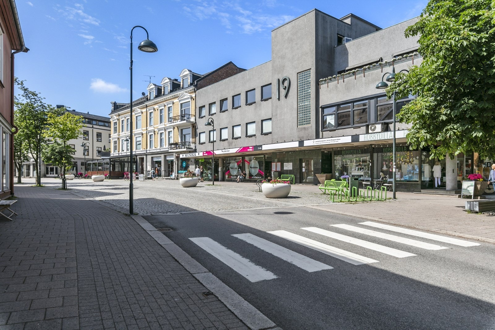 Horten byr på en hyggelig gågate med godt utvalg av forretninger. Galleribilde