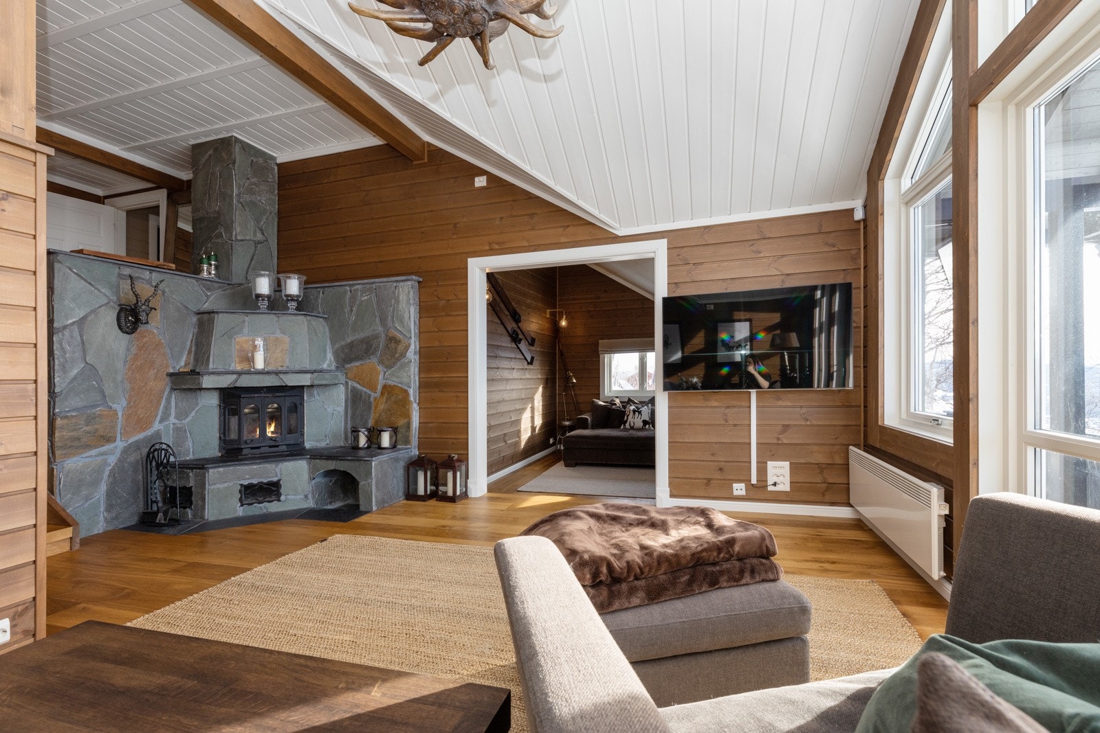 Adkomst ut til terrasse Galleribilde