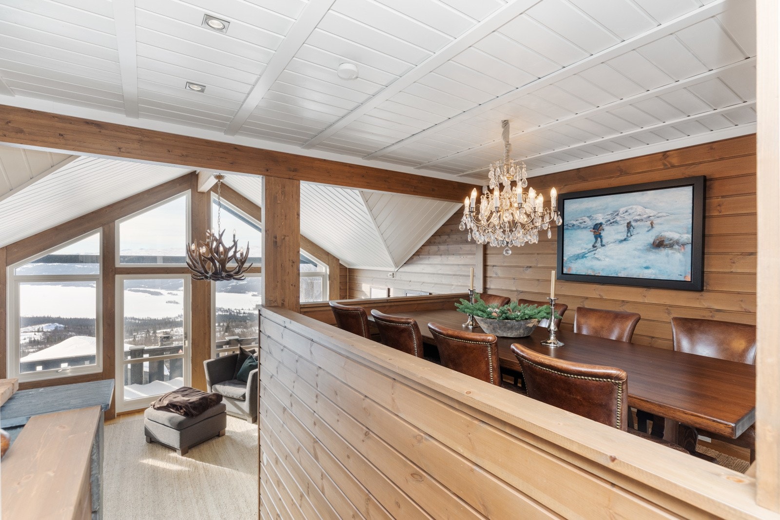 Samle familie og venner til hyggelige måltider på hytta Galleribilde