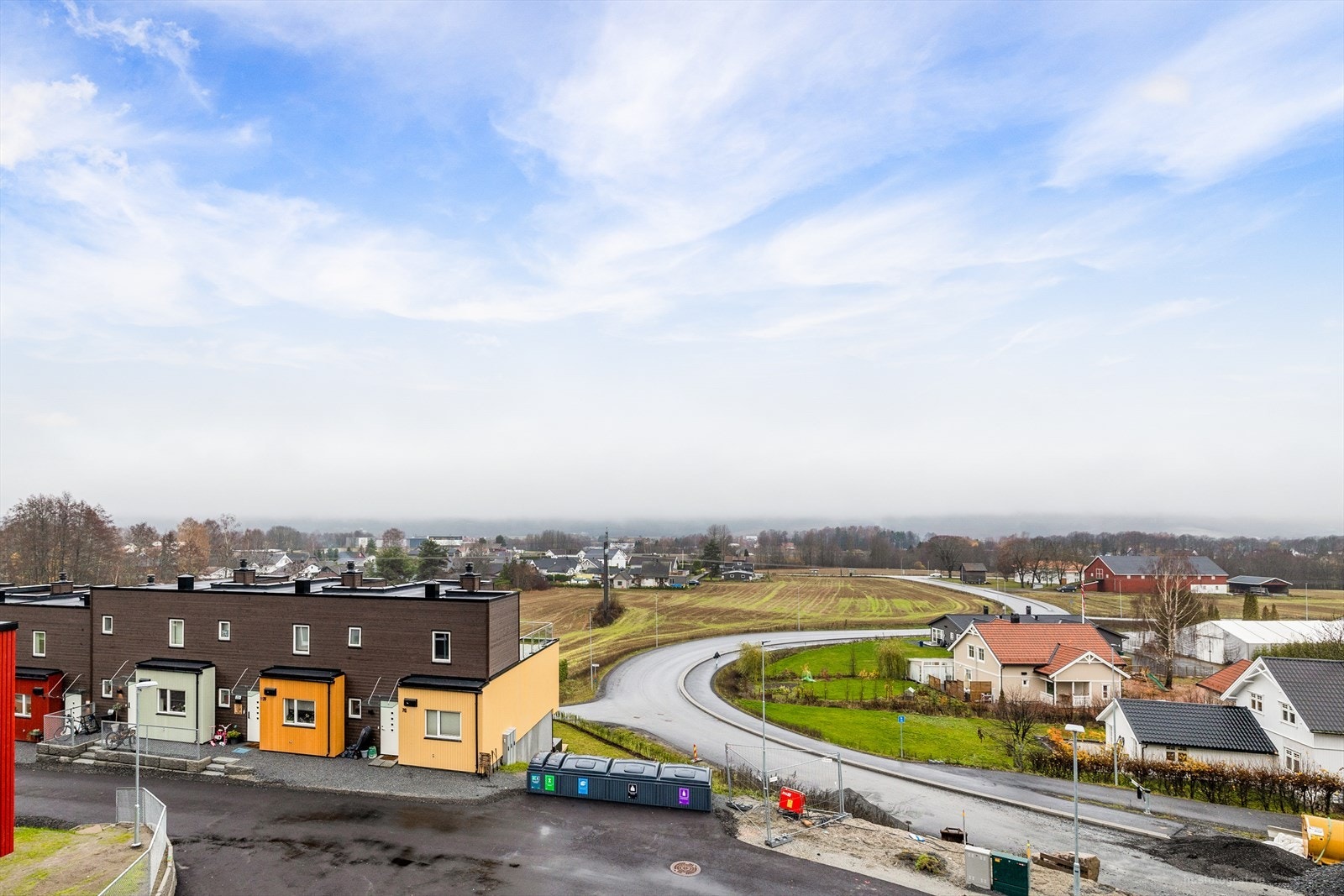 Utsikt fra terrassen Galleribilde
