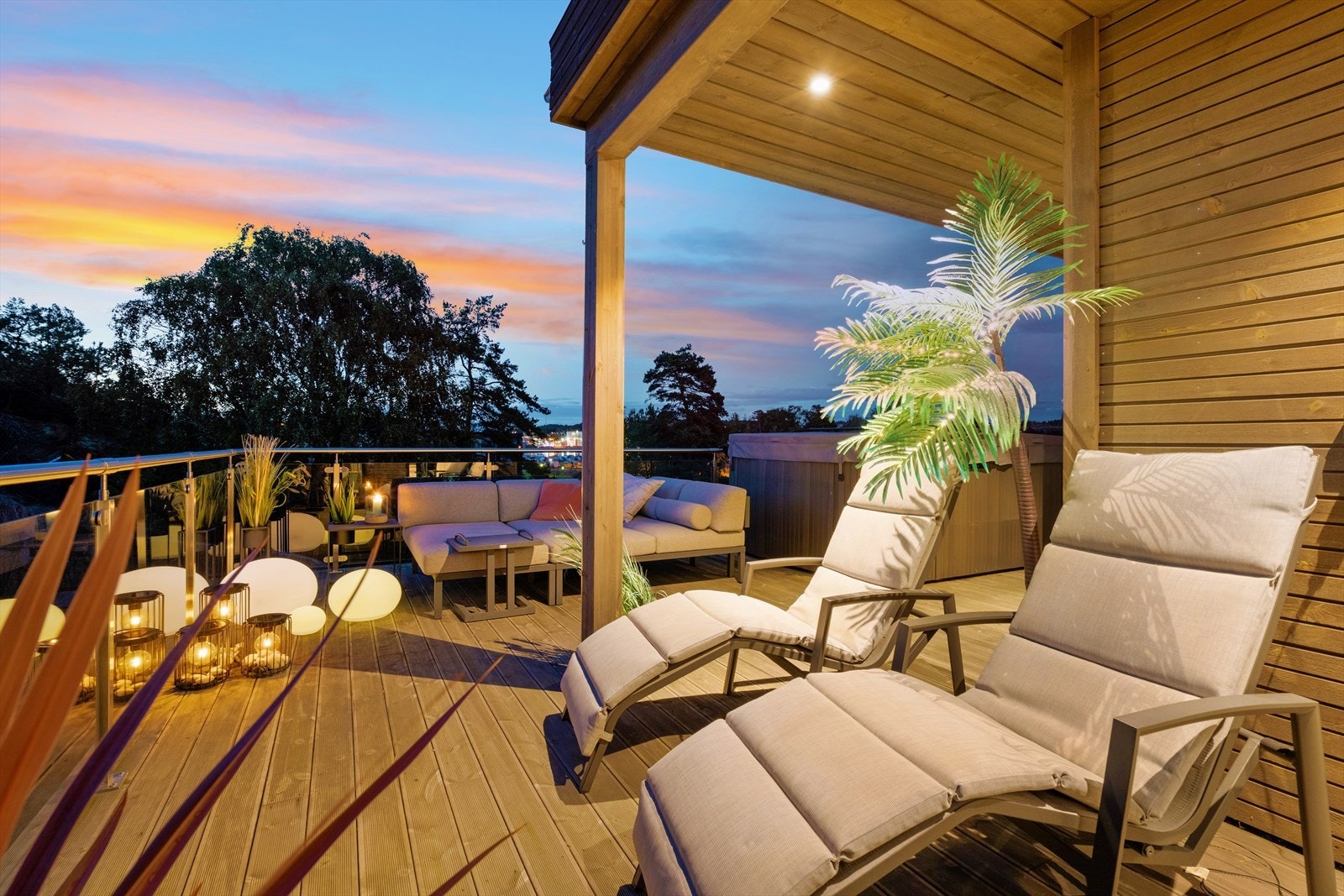 Takterrasse i 3 etg kler alle Galleribilde