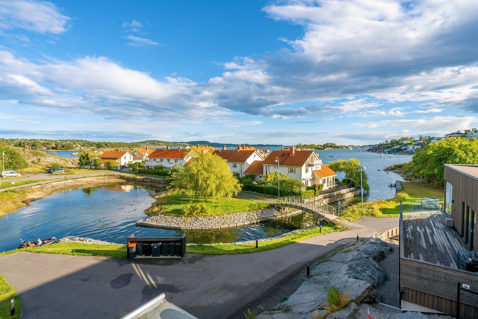 Utsikten kommer mer til sin rett på dagen Galleribilde