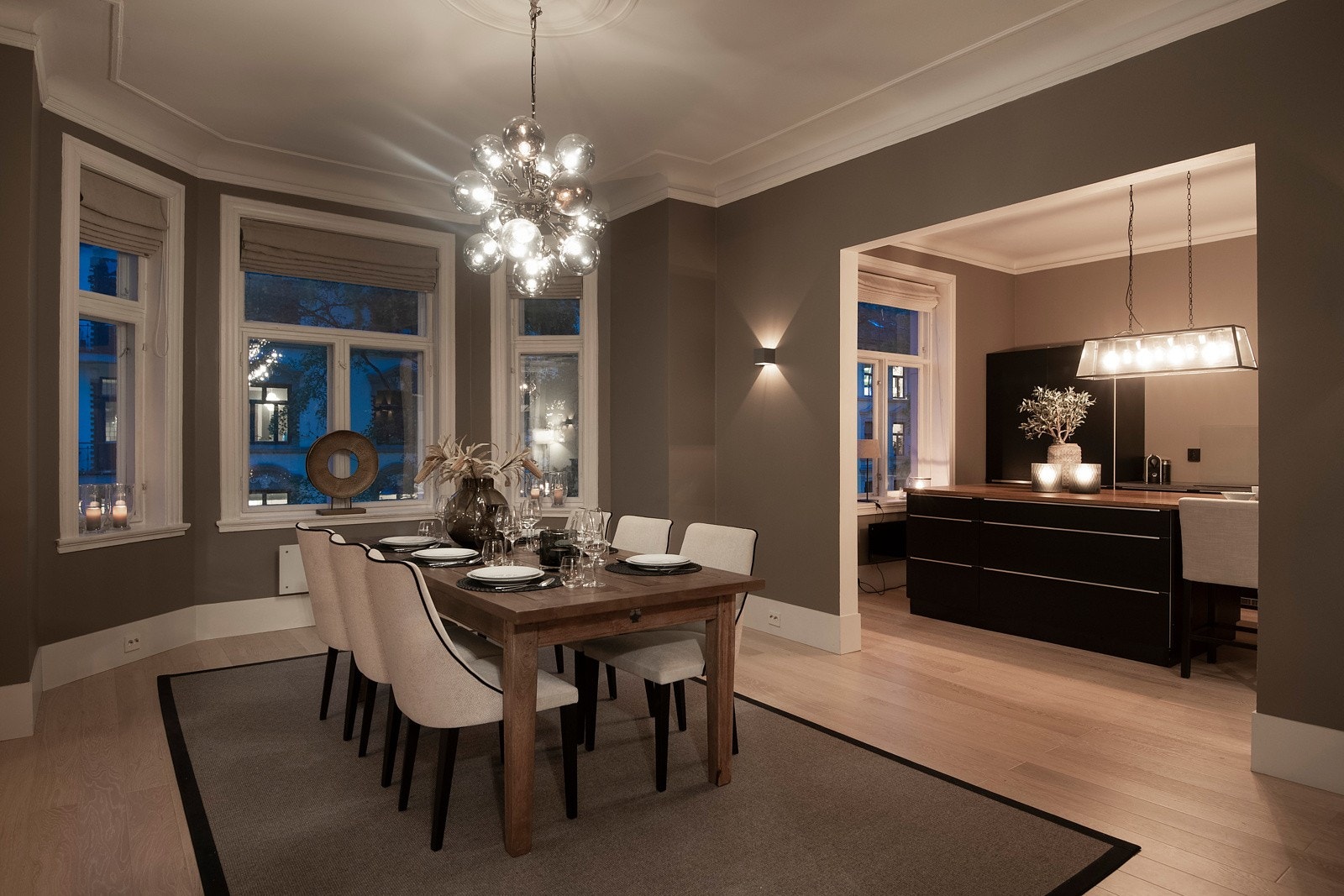 Kveldsstemning. Galleribilde