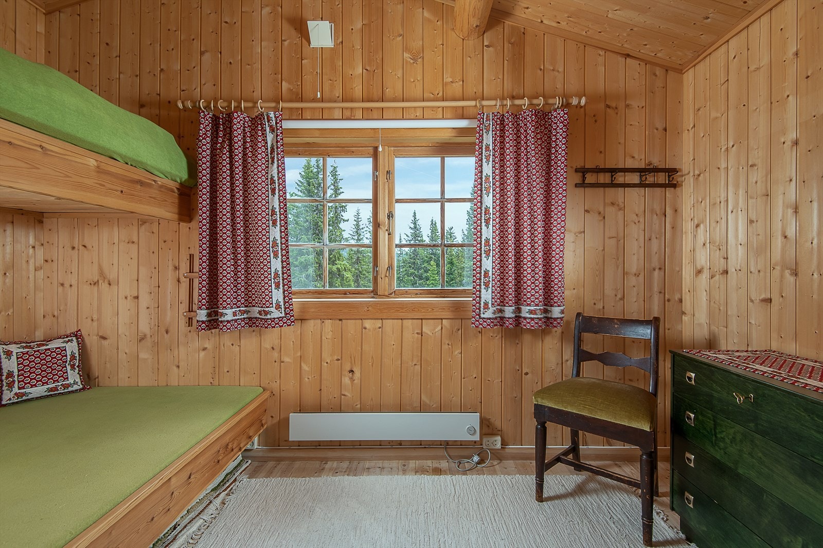 Soverom 3 med praktisk køyeseng. Galleribilde