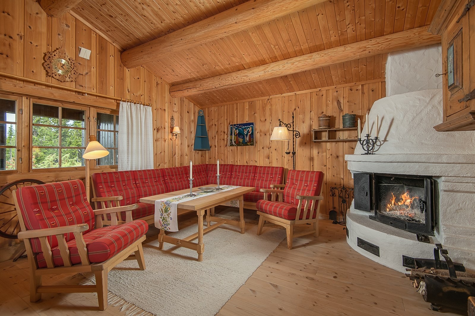 Her med god plass til ulike møblement i rommet. Galleribilde