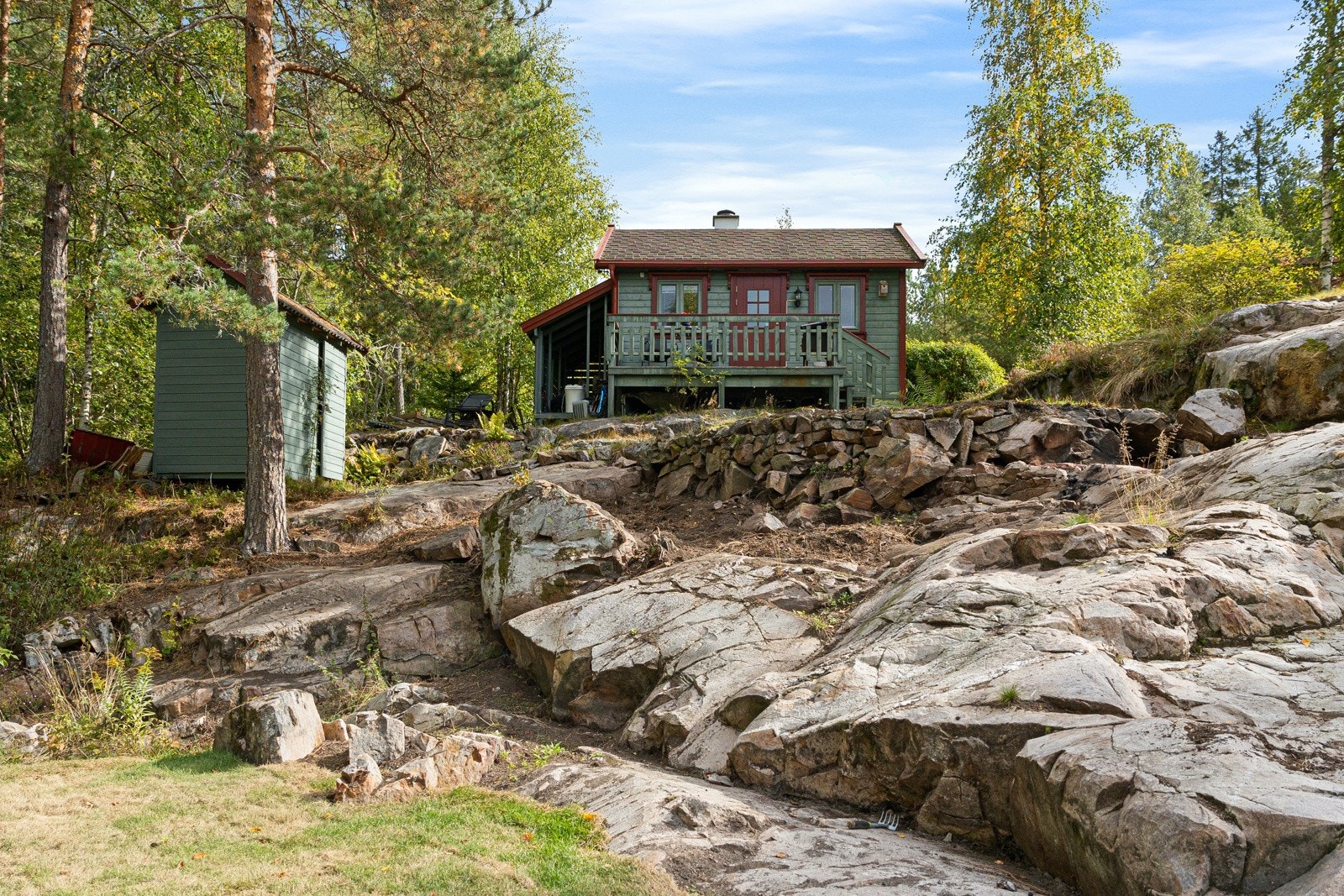 Anneks fra 1998 på 20m² + utebod på 3m². Galleribilde